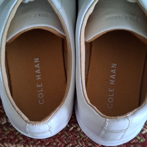 Cole Haan White Sneakers Sz.9B - Picture 6 of 7